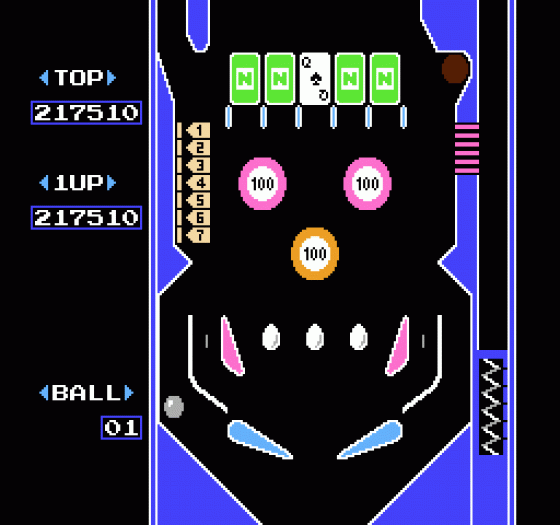 Pinball Screenshot 47 (Nintendo (US Version))