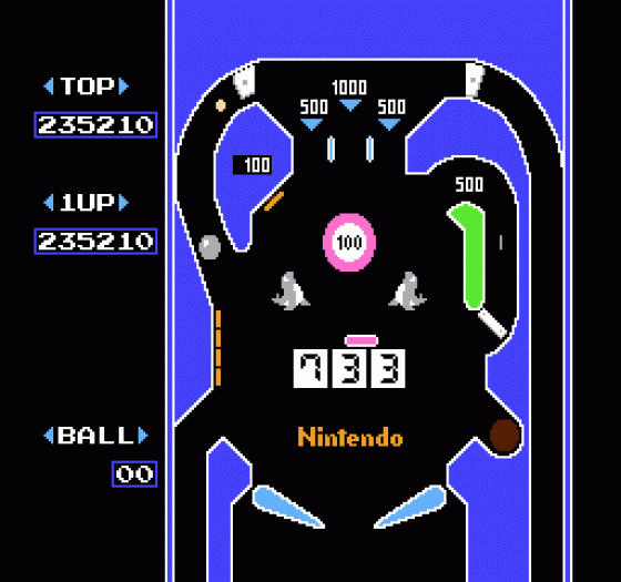 Pinball Screenshot 51 (Nintendo (US Version))