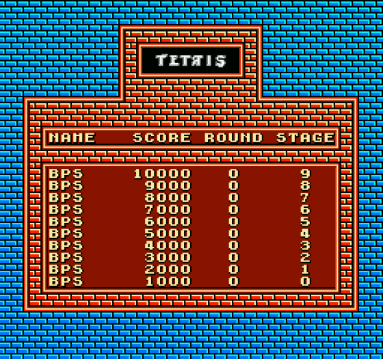 Tetris Screenshot 5 (Nintendo (US Version))