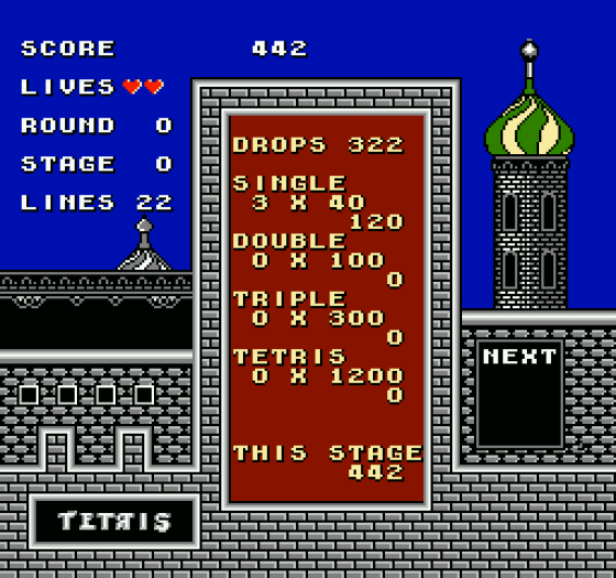 Tetris Screenshot 7 (Nintendo (US Version))