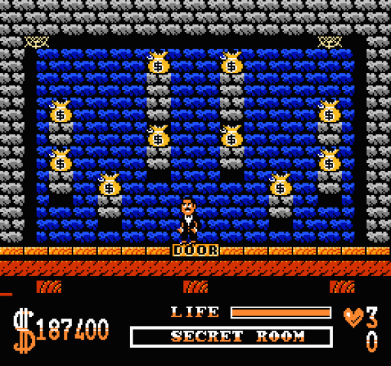 The Addams Family Screenshot 9 (Nintendo (EU Version))