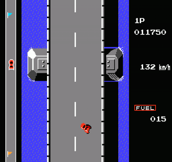 Road Fighter Screenshot 6 (Nintendo (US Version))