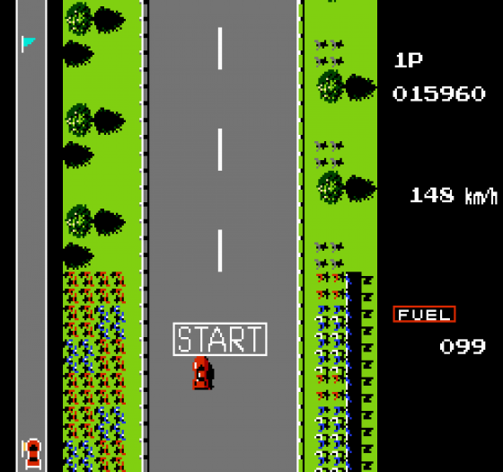 Road Fighter Screenshot 9 (Nintendo (US Version))