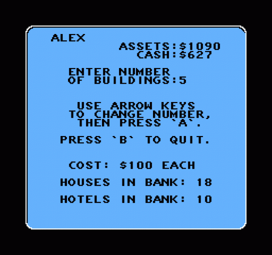 Monopoly Screenshot 81 (Nintendo (US Version))