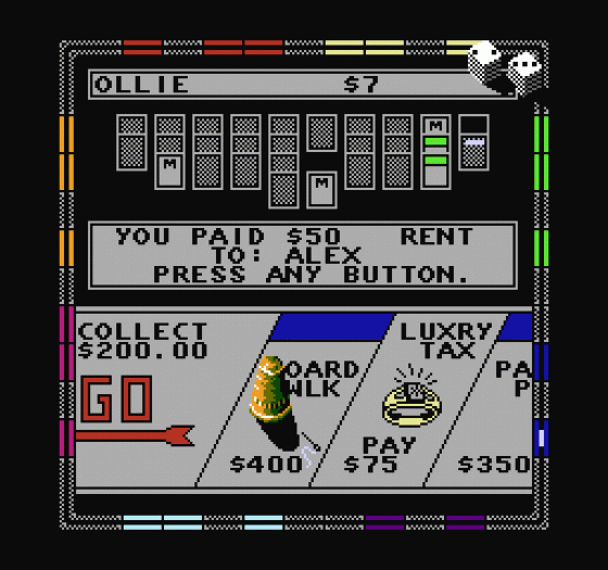 Monopoly Screenshot 112 (Nintendo (US Version))