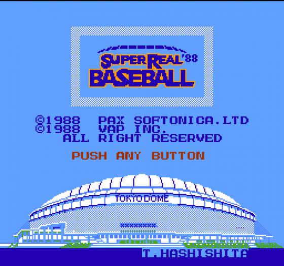 Super Real Baseball '88