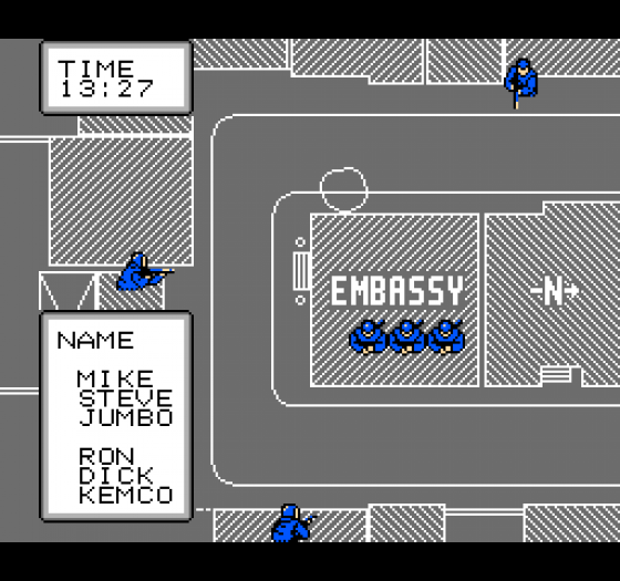 Rescue: The Embassy Mission Screenshot 12 (Nintendo (US Version))