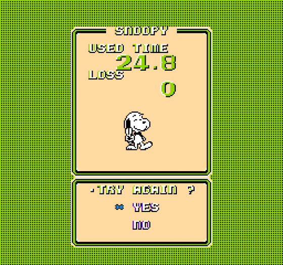 Snoopy's Silly Sports Spectacular Screenshot 19 (Nintendo (US Version))