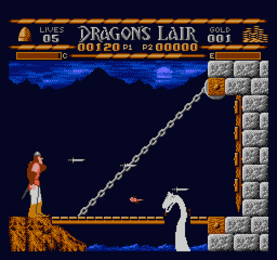 Dragon's Lair Screenshot 20 (Nintendo (US Version))