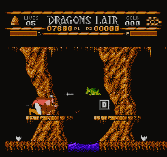 Dragon's Lair Screenshot 105 (Nintendo (US Version))