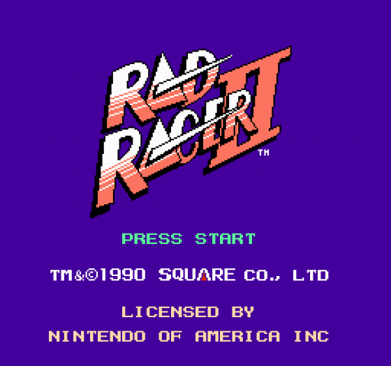 Rad Racer 2