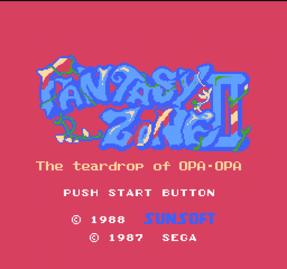 Fantasy Zone II: The Teardrop of Opa-Opa