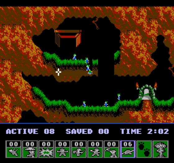 Lemmings Screenshot 5 (Nintendo (US Version))