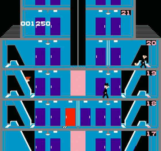 Elevator Action Screenshot 6 (Nintendo (US Version))