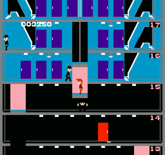 Elevator Action Screenshot 8 (Nintendo (US Version))