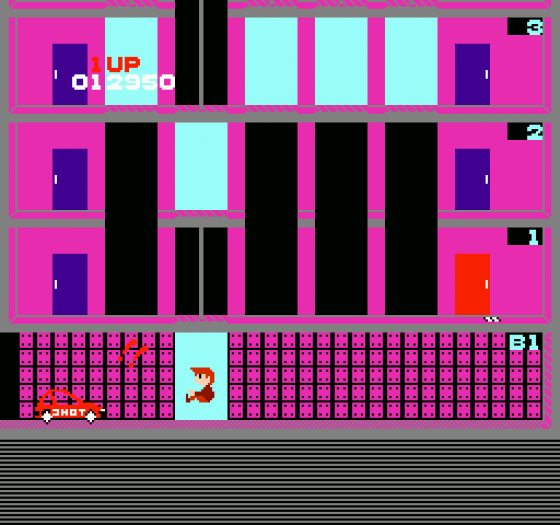 Elevator Action Screenshot 14 (Nintendo (US Version))