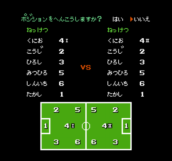 Nekketsu Koukou Dodgeball Bu: Soccer Hen Screenshot 6 (Nintendo (JP Version))