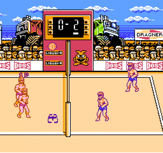 U.S. Championship V'Ball Screenshot 5 (Nintendo (JP Version))