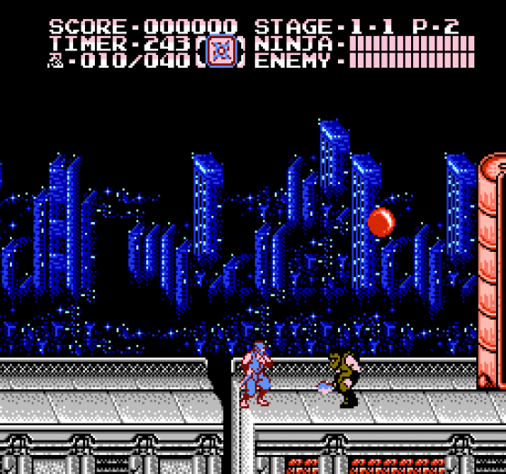 Ninja Gaiden 2: The Dark Sword Of Chaos Screenshot 10 (Nintendo (US Version))