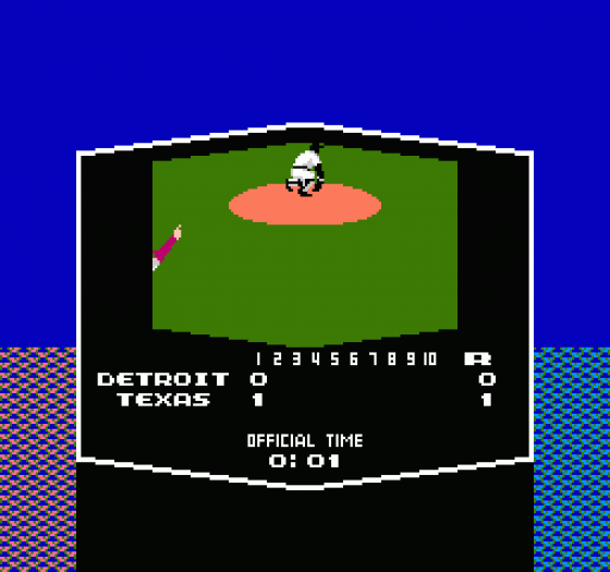 Tecmo Baseball Screenshot 6 (Nintendo (US Version))