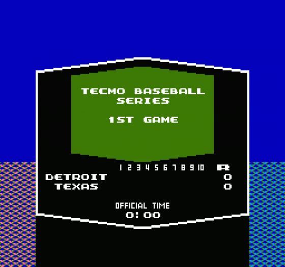 Tecmo Baseball Screenshot 9 (Nintendo (US Version))