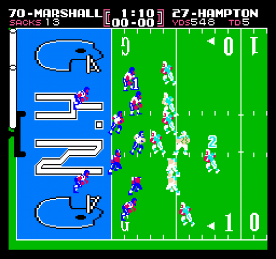 Tecmo Bowl Screenshot 7 (Nintendo (US Version))