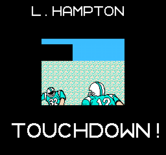 Tecmo Bowl Screenshot 8 (Nintendo (US Version))