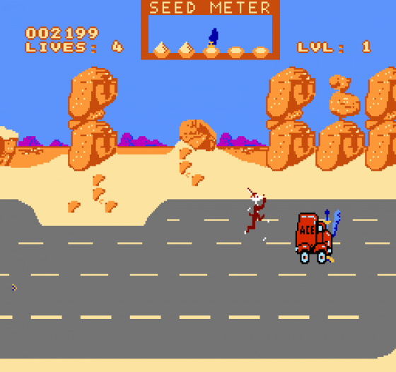 Road Runner Screenshot 6 (Nintendo (US Version))