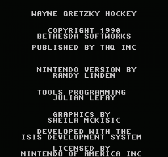 Wayne Gretzky Hockey