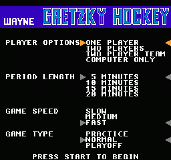 Wayne Gretzky Hockey Screenshot 12 (Nintendo (US Version))