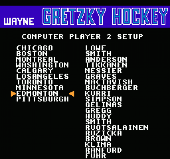 Wayne Gretzky Hockey Screenshot 13 (Nintendo (US Version))