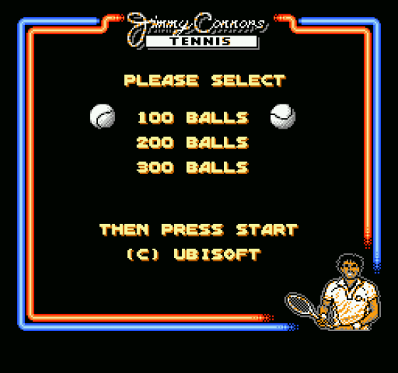 Jimmy Connor's Tennis Screenshot 7 (Nintendo (US Version))