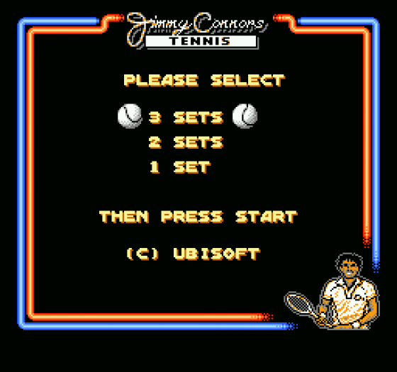 Jimmy Connor's Tennis Screenshot 11 (Nintendo (US Version))