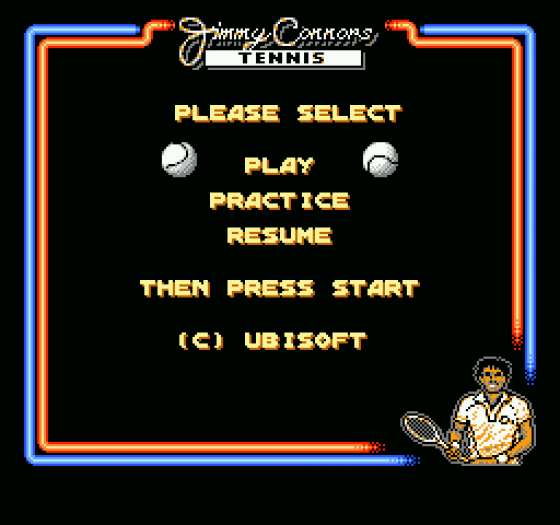 Jimmy Connor's Tennis Screenshot 12 (Nintendo (US Version))