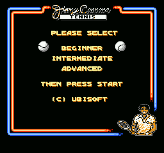 Jimmy Connor's Tennis Screenshot 13 (Nintendo (US Version))