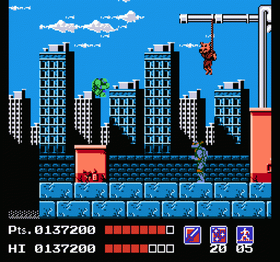 Teenage Mutant Ninja Turtles Screenshot 16 (Nintendo (US Version))