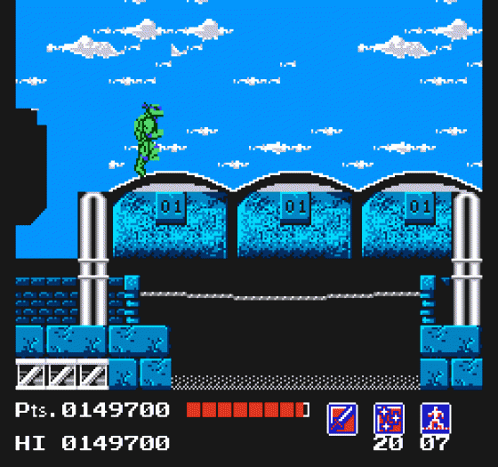 Teenage Mutant Ninja Turtles Screenshot 18 (Nintendo (US Version))