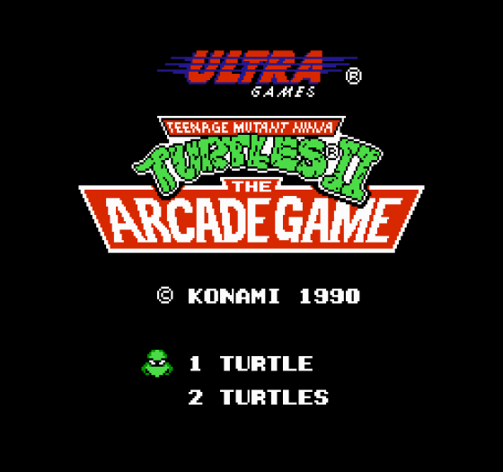 Teenage Mutant Ninja Turtles II: The Arcade Game