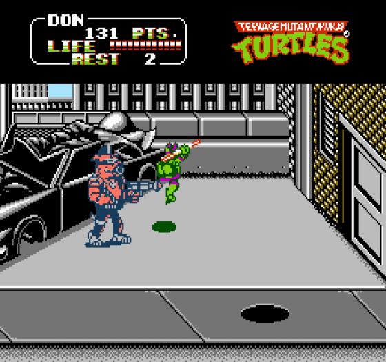 Teenage Mutant Ninja Turtles II: The Arcade Game Screenshot 5 (Nintendo (US Version))