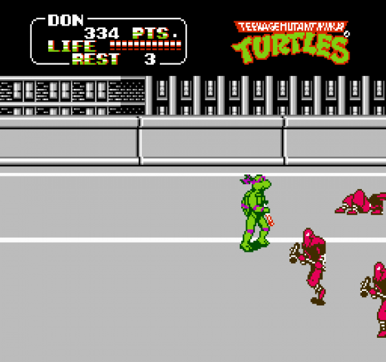 Teenage Mutant Ninja Turtles II: The Arcade Game Screenshot 13 (Nintendo (US Version))