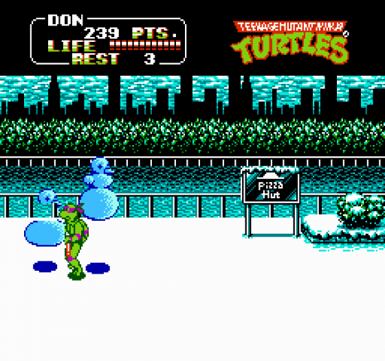 Teenage Mutant Ninja Turtles II: The Arcade Game Screenshot 15 (Nintendo (US Version))