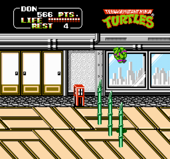 Teenage Mutant Ninja Turtles II: The Arcade Game Screenshot 21 (Nintendo (US Version))