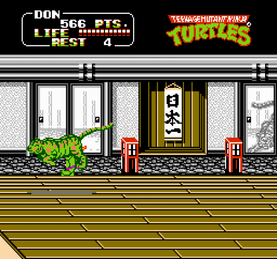 Teenage Mutant Ninja Turtles II: The Arcade Game Screenshot 24 (Nintendo (US Version))