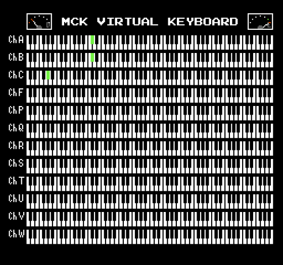 MCK Virtual Keyboard Screenshot 1 (Nintendo (US Version))