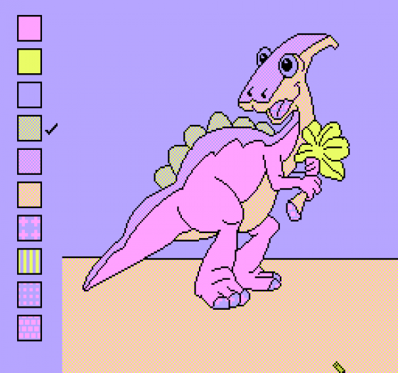 Color A Dinosaur (US Edition) Screenshot 12 (Nintendo (US Version))