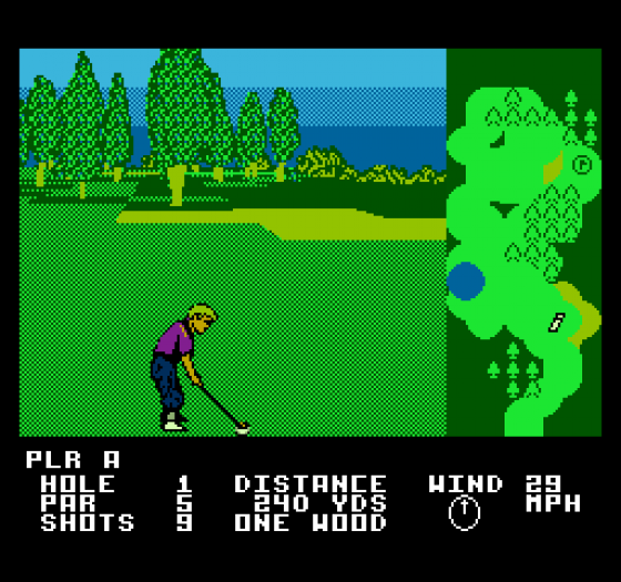 Greg Norman's Golf Power Screenshot 7 (Nintendo (US Version))