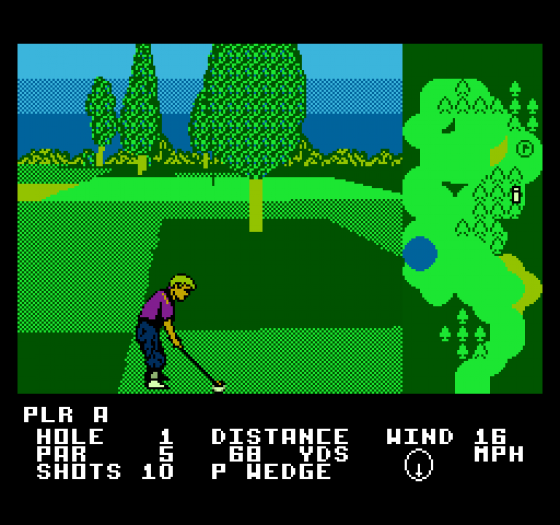 Greg Norman's Golf Power Screenshot 8 (Nintendo (US Version))