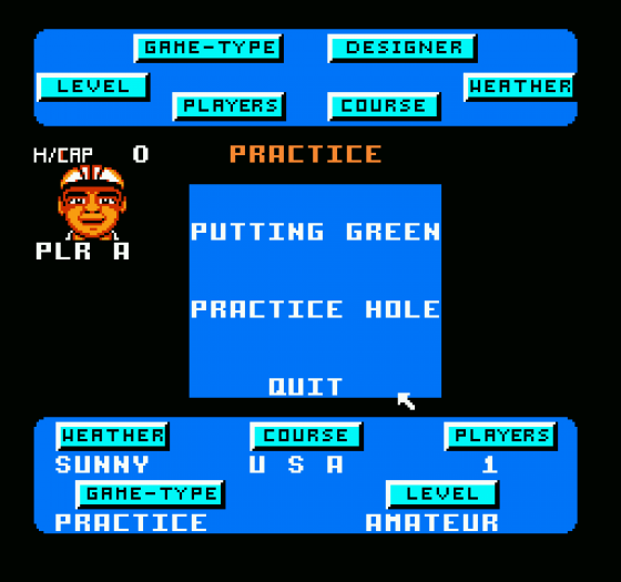 Greg Norman's Golf Power Screenshot 21 (Nintendo (US Version))