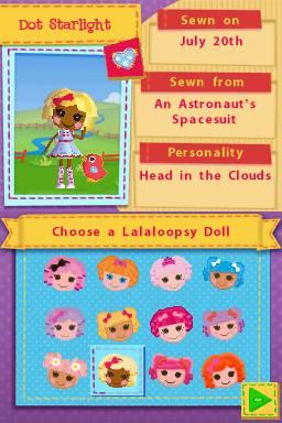 Lalaloopsy Screenshot 16 (Nintendo DS)