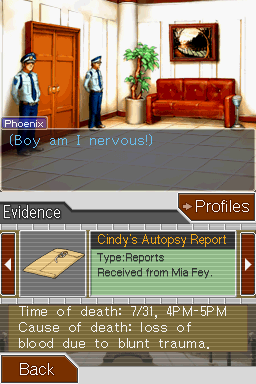 Ace Attorney Phoenix Wright Screenshot 13 (Nintendo DS)